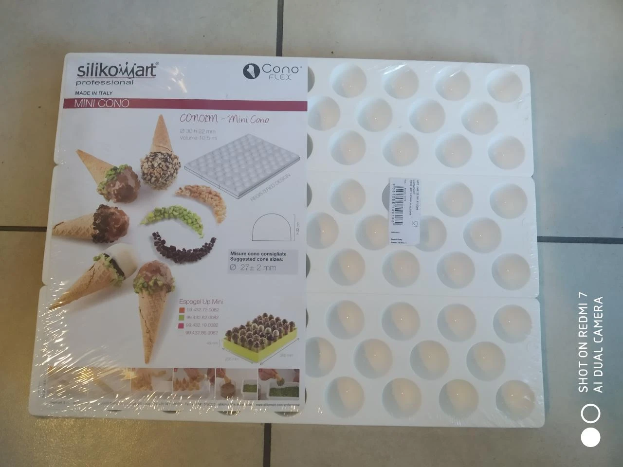 Moule silicone Cône x3 - Silikomart professional